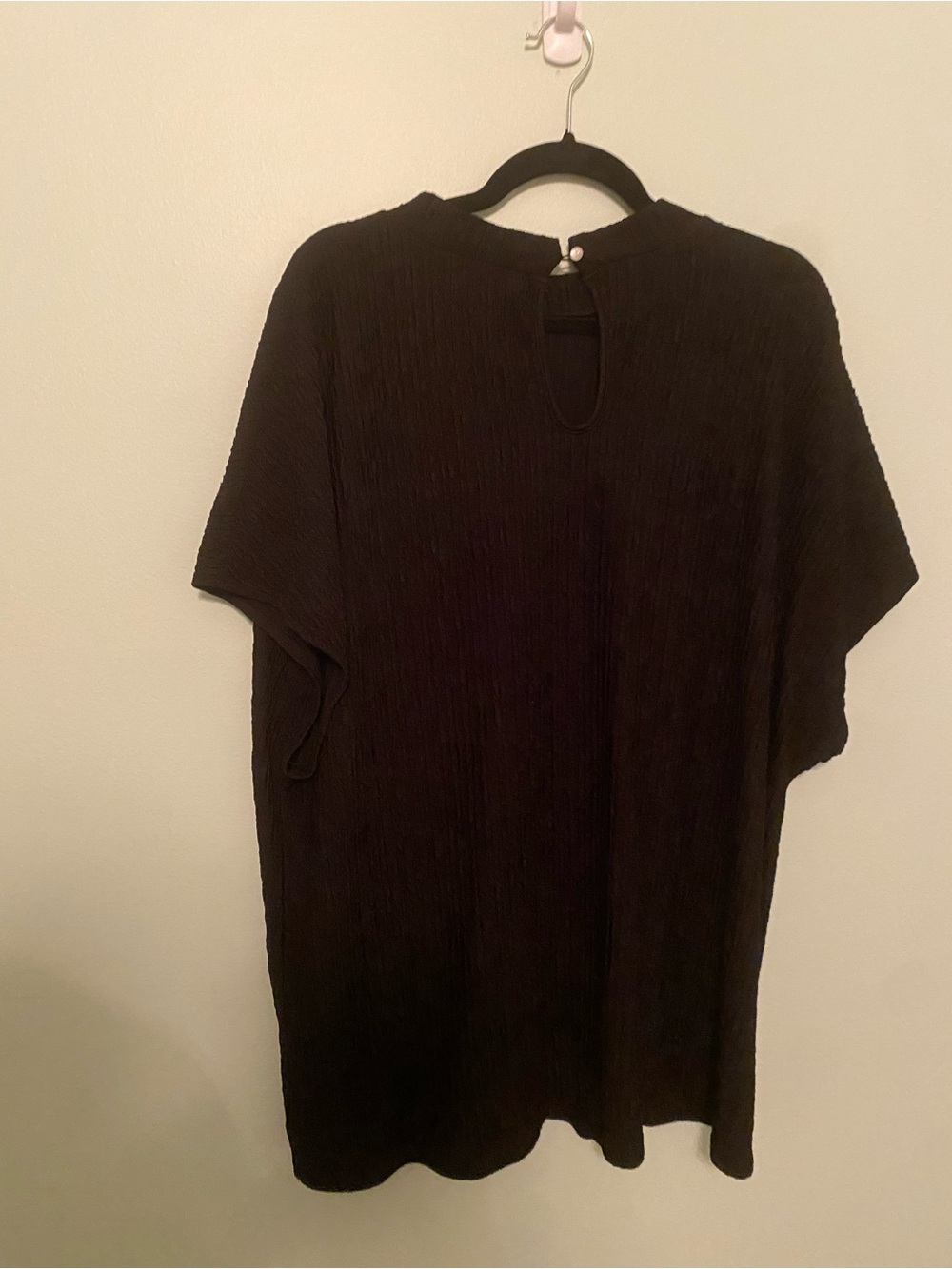 SHEIN Curve Black Ribbed Top - Picture 5 of 5